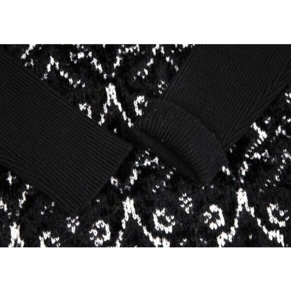 JUNYA WATANABE COMME des GARCONS Jacquard Knit Sweater Size S - Picture 6 of 14